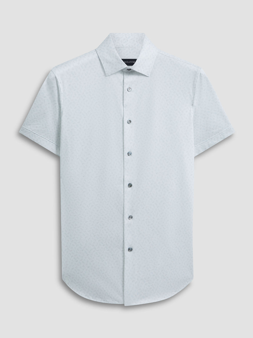 Bugatchi S/S Sport Shirt - Print