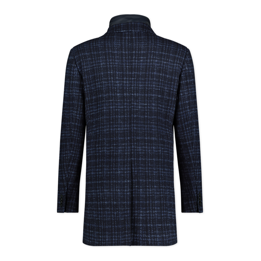 Blue Industry Overcoat