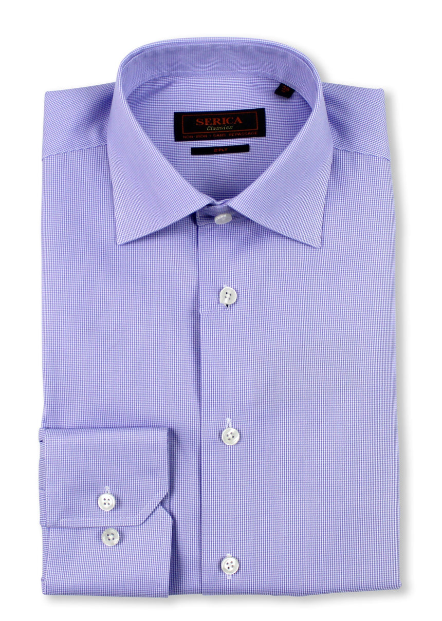 Serica Classics Non Iron Dress Shirt - Mini Houndstooth