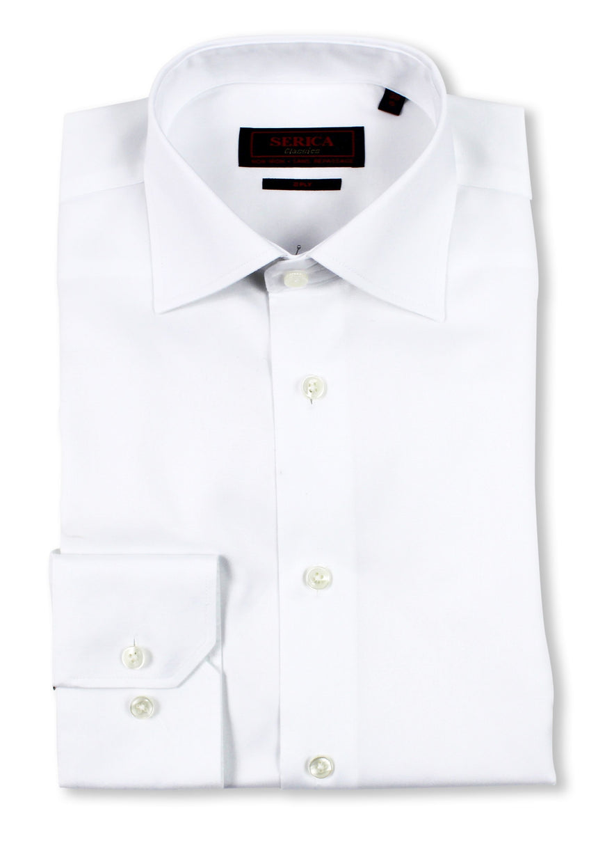 Serica Classics Non Iron Dress Shirt - Solid